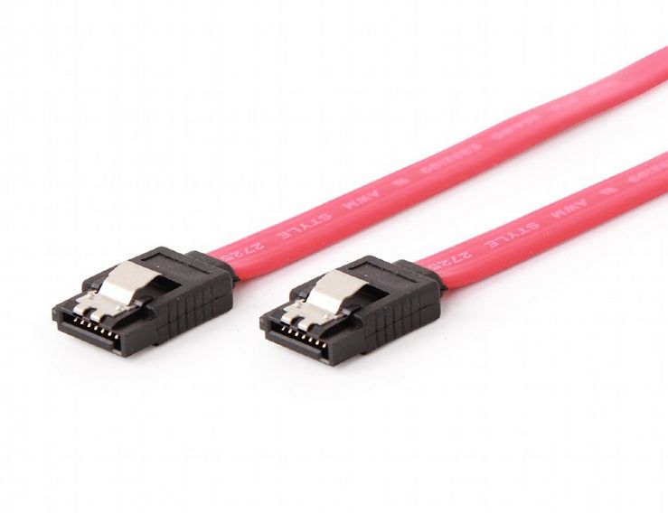 Kabel za HDD/SSD SATA 3 0,5m metal clips Gembird P/N: CC-SATAM-DATA