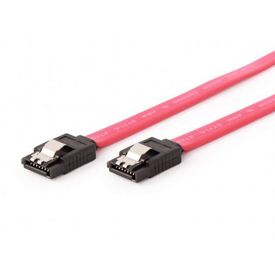 Kabel za HDD/SSD SATA 3 0,5m metal clips Gembird P/N: CC-SATAM-DATA 