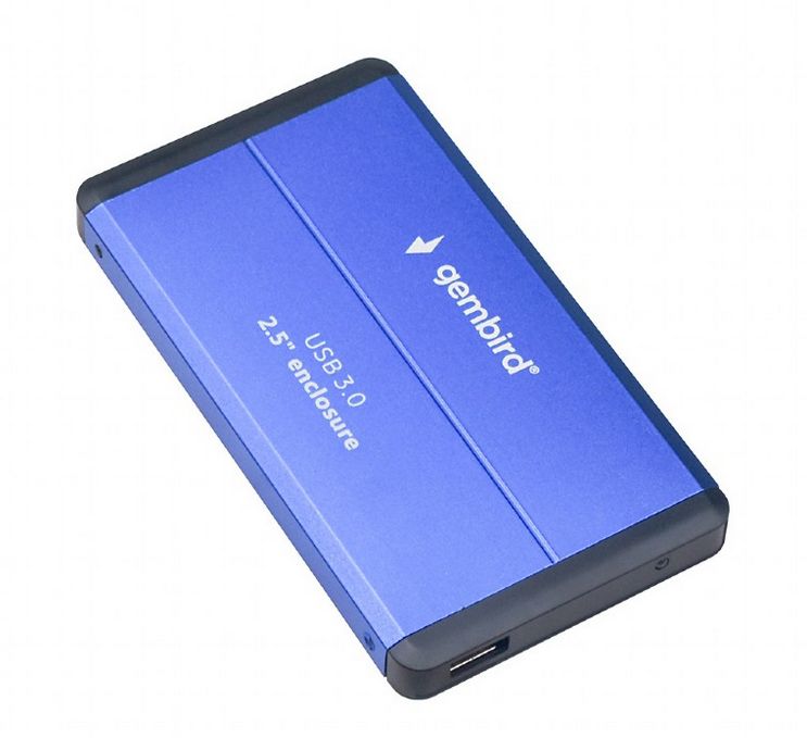 Eksterno kućište Gembird 2.5" SATA HDD/SSD USB 3.0 Plavo P/N: EE2-U3S-2-B