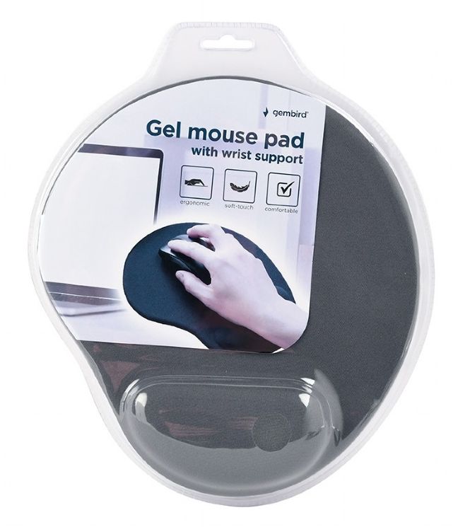Podloga za miš Gembird Ergonomic sa gelom Siva P/N: MP-GEL-GR