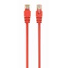 Kabel UTP CAT 6 0.5m Gembird Crveni P/N: PP6U-0.5M/R