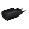 Punjač Samsung TA800 25W Fast Charge USB-C crni bez kabela EP-TA800NBEGEU