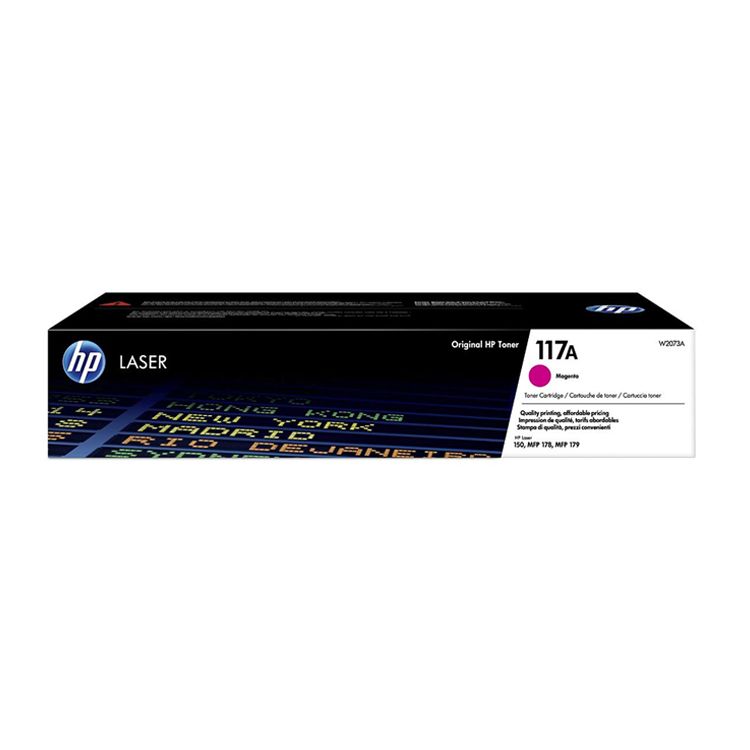 Toner HP Color LaserJet 117A Magenta P/N: W2073A
