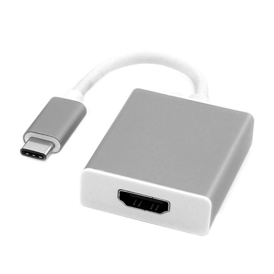 Adapter USB Type C to HDMI Roline P/N: 12.03.3210 