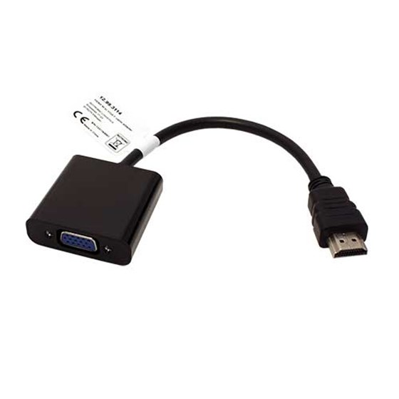 Adapter HDMI M na VGA F Roline P/N: 12.99.3114