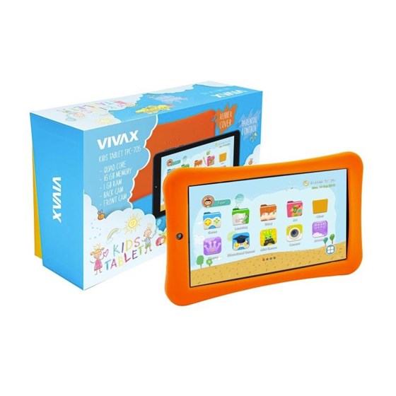 Tablet Vivax TPC-705 MT8167 Quad Core Cortex-A53 16GB 1GB RAM Android 9.0 8" IPS 1024x600 P/N: 02357303