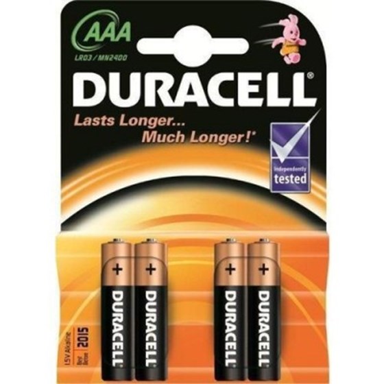 Baterije Duracell Alkaline Basic AAA B4 P/N: 12401002