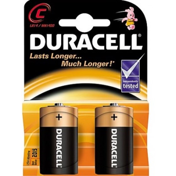 Baterije Duracell Alkaline Basic C B2 P/N: 12401082 