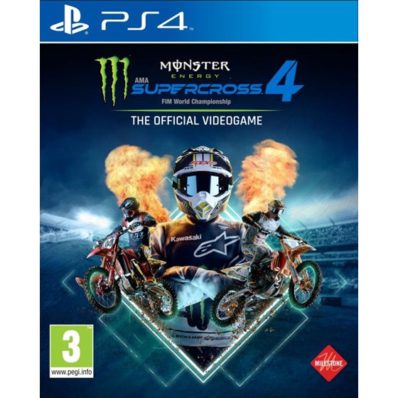 PS4 igra Monster Energy Supercross 4 P/N: 8057168501698