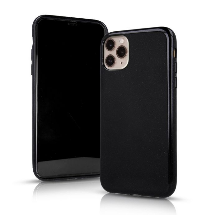 Maska BACK CASE Jelly Samsung A12 / M12 black   (ČIŠĆENJE ZALIHA)