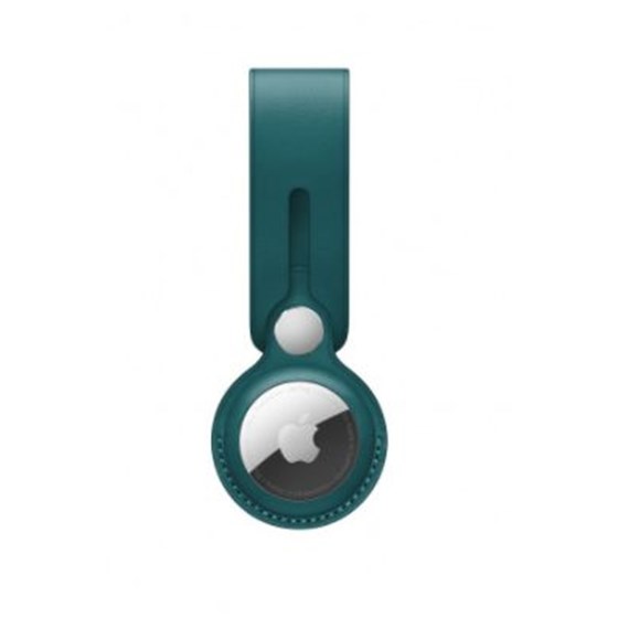 Apple AirTag Leather Loop - Forest Green