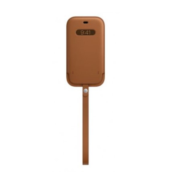 Apple iPhone 12|12 Pro Leather Sleeve with MagSafe - Saddle Brown
