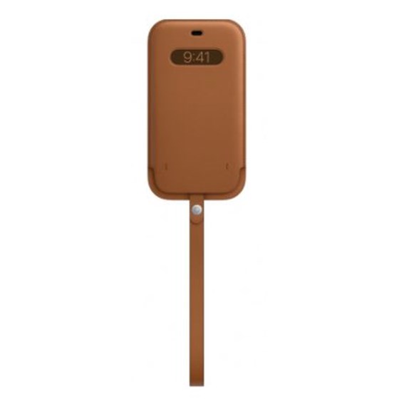 Apple iPhone 12 Pro Max Leather Sleeve with MagSafe - Saddle Brown