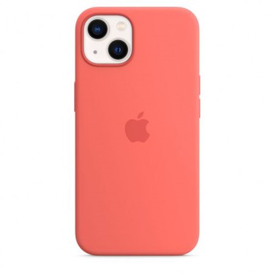 Apple iPhone 13 Silicone Case with MagSafe Pink Pomelo  (Seasonal Fall 2021)