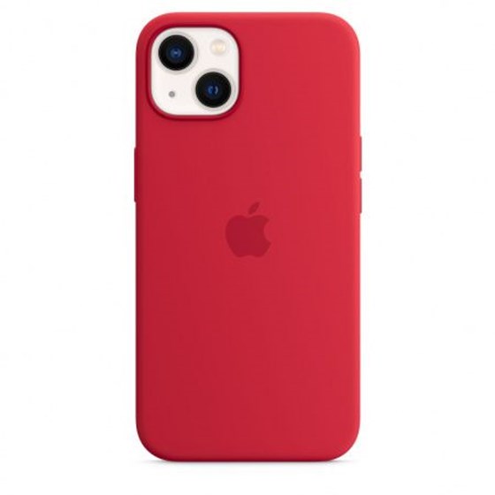 Apple iPhone 13 Silicone Case with MagSafe (PRODUCT)RED
