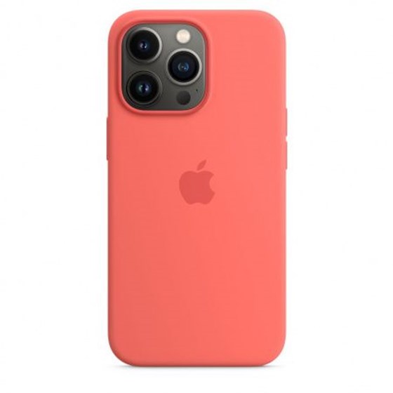 Apple iPhone 13 Pro Silicone Case with MagSafe Pink Pomelo  (Seasonal Fall 2021)