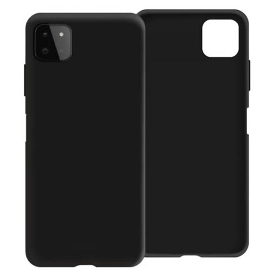 Maska BACK CASE MATT Samsung A22 5G black (ČIŠĆENJE ZALIHA)