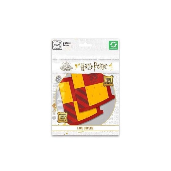 PYRAMID HARRY POTTER (GRYFFINDOR) FACE MASK 2 PACK