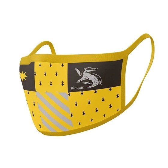 PYRAMID HARRY POTTER (HUFFLEPUFF) FACE MASK 2 PACK