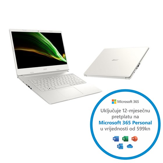 Acer Aspire 1 A114-61 Qualcomm Kryo 468 2.40GHz, 4GB, 64GB, W10S 14'' HD Adreno 618, P/N: NX.A4CEX.001