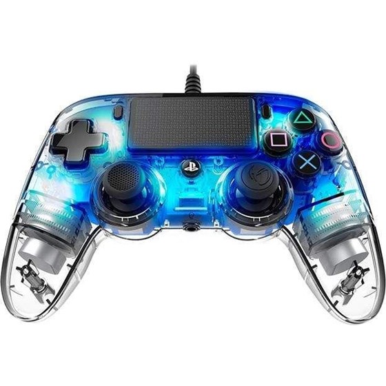 PS4 kontroler Nacon Compact transparentni plavi P/N: 3499550360806