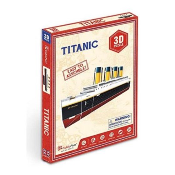 Slagalica 3D Cubicfun Titanic CBF230173
