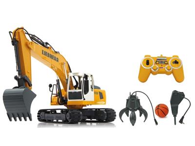 Jamara bager na daljinsko upravljanje Liebherr R936, set za rušenje, žuti 1:20