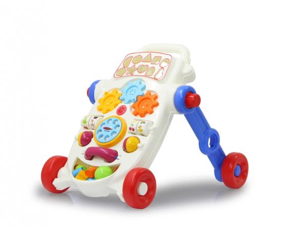 Jamara guralica-hodalica za bebe s aktivnostima i glazbenom kutijom First Walker