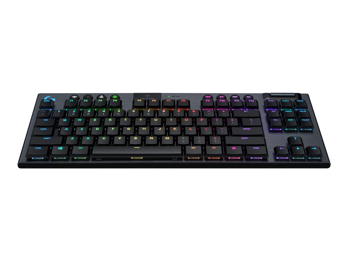 Tipkovnica Bežična Logitech G915 TKL linear crna P/N: 920-009520