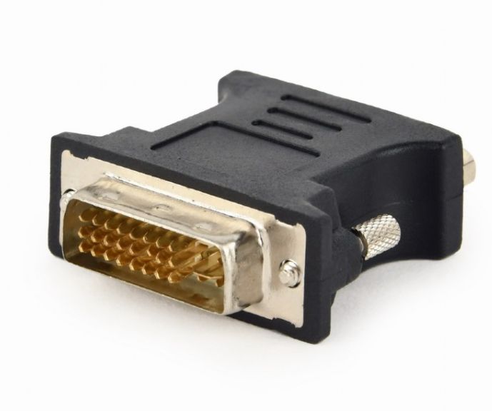 Adapter DVI M - VGA F Gembird P/N: A-DVI-VGA-BK