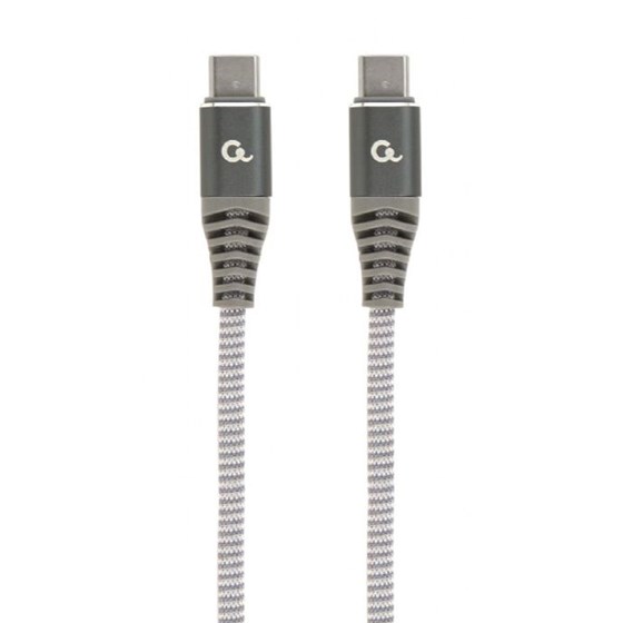 Kabel USB C - USB C 1.5m 100W PowerDelivery, Gembird Premium charging data cable, CC-USB2B-CMCM100-1.5M