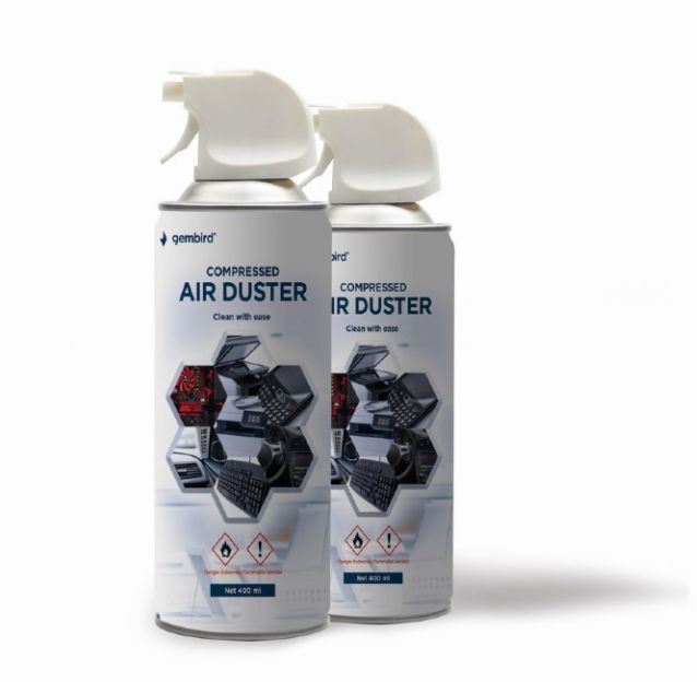 Sredstvo za čišćenje Gembird komprimirani zrak 400ml P/N: CK-CAD-FL400-01