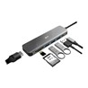 USB-C HUB Silicon Power SU20, 7u1 3x USB-A, 1x USB-C, 1x HDMI, 1x SD reader, PowerDelivery