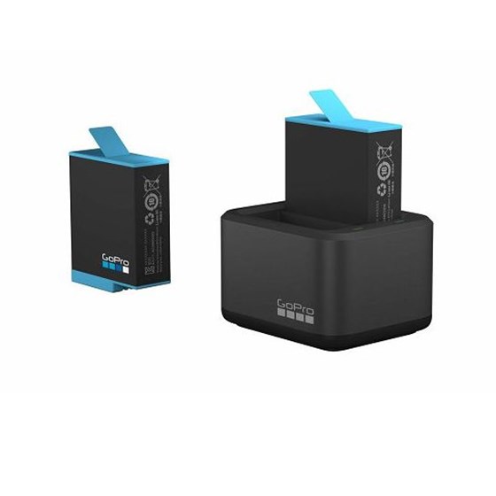 Dual Battery Charger + Battery (HERO9/HERO10) P/N: 