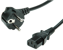 Kabel za napajanje Schuko (C13) 1.8m Gembird Crni P/N: PC-186