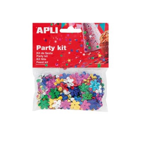 Confetti cvjetići razne boje Apli 13mm 14g 13818
