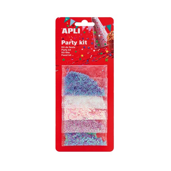 Confetti srca razne boje Apli 5x2g 5/1 13822