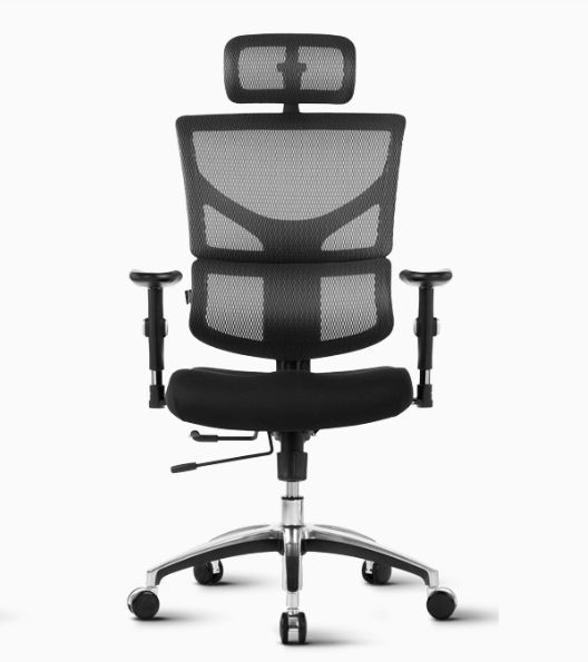 Ergonomski uredski stolac SMART BASIC 02 Crna boja