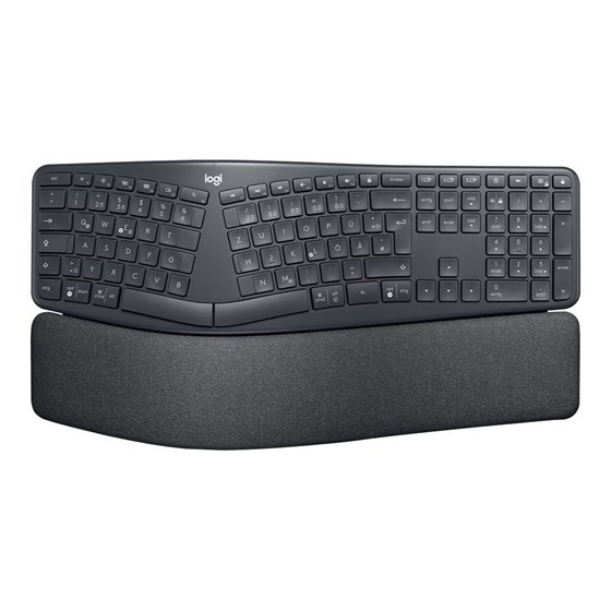 Tipkovnica Bežična Bluetooth Logitech ERGO K860 KEYBOARD GRAPHITE (HR)(P) crna P/N: 920-010108
