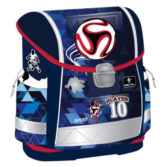 Torba školska Belmil classy red football 403-13/122