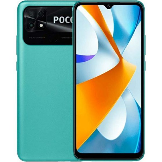Smartphone Xiaomi POCO C40 4GB/64GB CORAL GREEN P/N: MZB0B3TEU