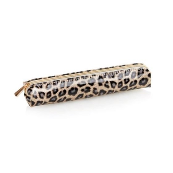 Pernica Miquelrius prazna mini višenamjenska modela animal print brown leopard MR18820