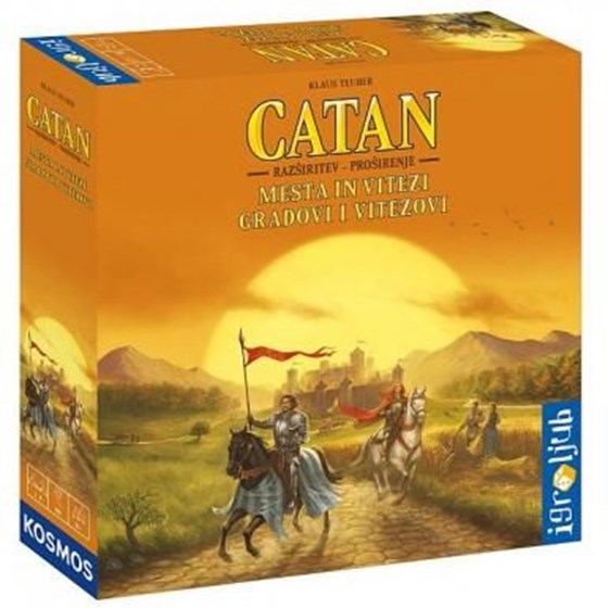 Društvena igra CATAN CITIES & KNIGHTS EKSPANZIJA (HR)