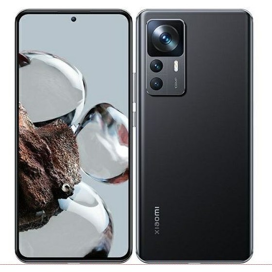 Smartphone Xiaomi 12T Cosmic black MediaTek Octa Core 8GB 128GB 6.67" AMOLED