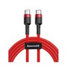 Kabel USB C - USB C 1m 60W 3A Baseus crveni P/N: CATKLF-G09