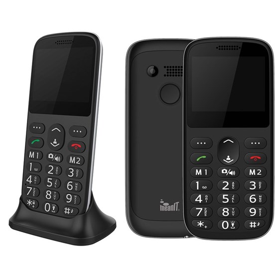 MEANIT SENIOR IV MOBILNI TELEFON, 2.31", CRNI, MGSM88