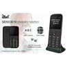 MEANIT SENIOR IV MOBILNI TELEFON, 2.31", CRNI, MGSM88