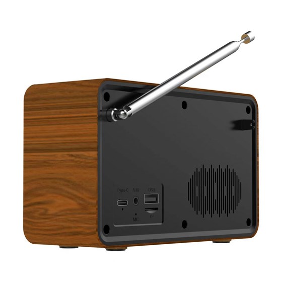 MEANIT ZVUČNIK B4 RADIO ALARM SAT I BLUETOOTH