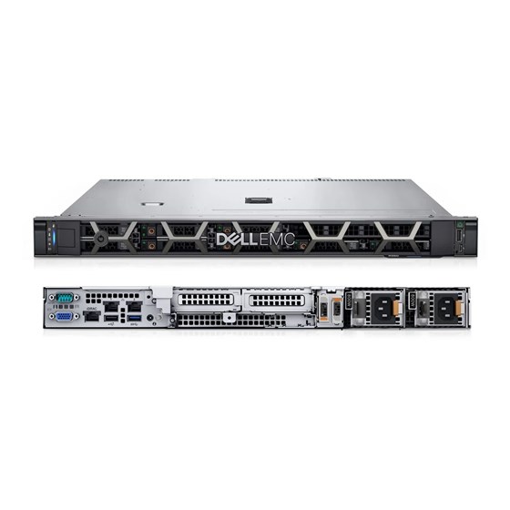 Server Dell PowerEdge R350 E-2334/16GB/600GB-10kSAS/iD9Basic/H355/2x1GbLAN/2x600W
