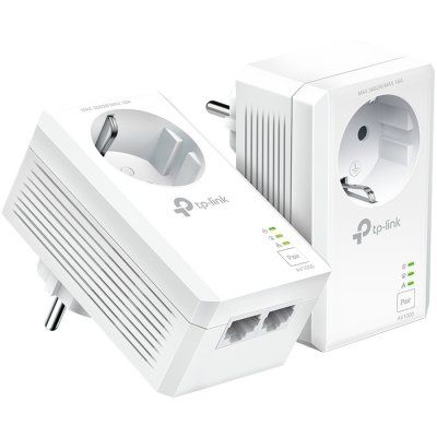 TP-Link TL-PA7027P KIT, AV1000 Gigabit Passthrough Powerline Ethernet adapter (2-pack)